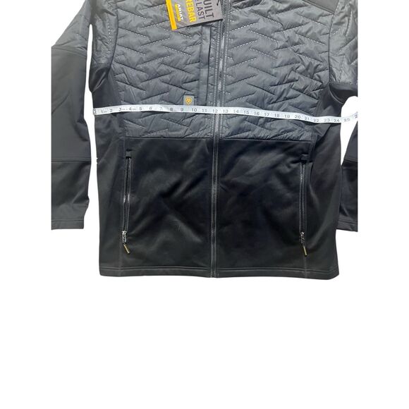 Ariat Men's Rebar Cloud 9 Insulated Hooded Full Zip Jacket Black Size XL NWT - Picture 3 of 6